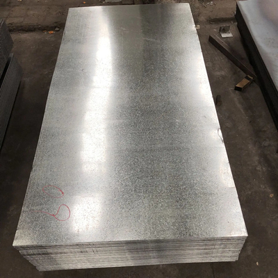 Kwaliteit  3mm JIS Hot Dipped Galvanized Steel Sheets DX52D Z100 Plate Sliver Color Flat Smooth fabriek