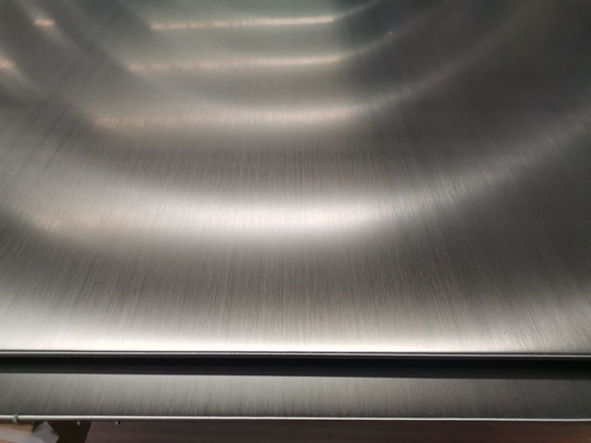 ASTM 8 mm roestvrijstalen platen Platen HL Gepoetste oppervlak SS 304 plaat