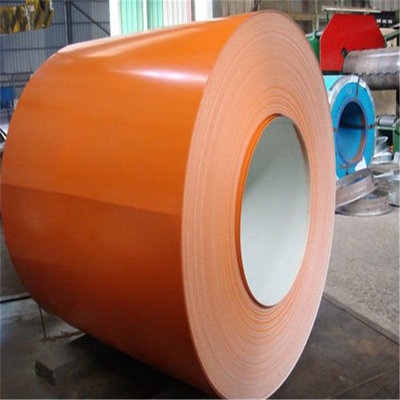 De kleur bedekte de Vooraf geverfte Gegalvaniseerde Hete Ondergedompelde 5mm 1500mm Breedte van de Staalrol PPGI met een laag