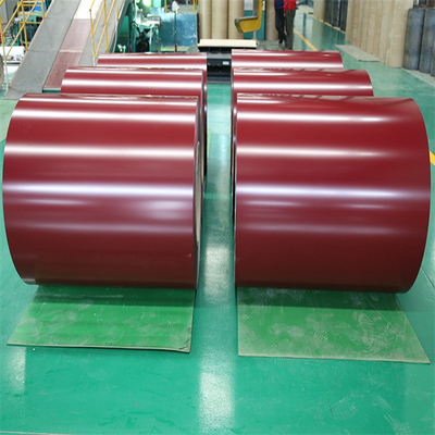 DX53D Z80 kleurde de Gegalvaniseerde Hete Ondergedompelde 1.6mm ENGELSE Norm van Staalrol