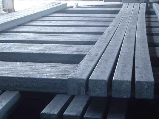 Vierkante Bar 16mm OD 6m van het lassenq355b Koolstofstaal Lengte Zwarte Kleur
