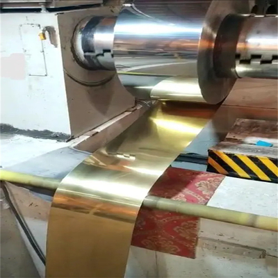 304 Norm van de Broodjesrollen ASTM van het roestvrij staal walste de Gele Titanium Gouden 1250mm Breedte 0.6mm Dikte koud