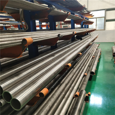 Hairline Pijpen en Montage 316 ASTM 632mm OD van Roestvrij staalbuizen pasten 6 Meter aan