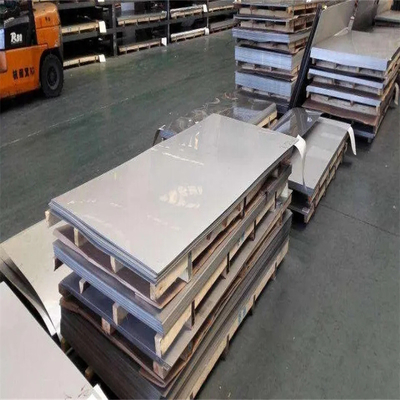 Mechanische 304 roestvrij staalplaten 1000-6000 mm lengte met ±0,01 mm tolerantie