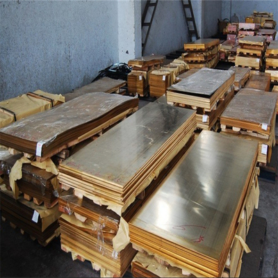 C26800 Messingplaat Plaat 1mm 2mm Dikte Zinkkoperlegering Op maat gemaakte grootte Astm Gb H68