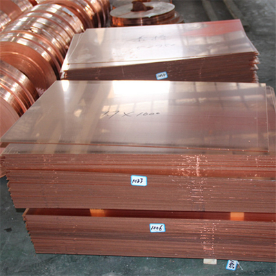 Tu1 Tu2 Koperplaat 0,5 mm 0,6 mm Dikte 10-1220 mm Breedte Astm Standard