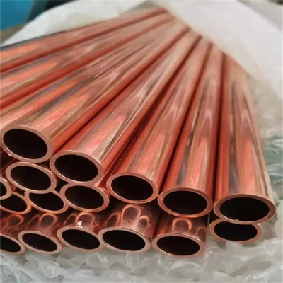 C11000 Koperen buis 89 mm Od 3 mm Dikte 6 Meter Lengte Astm