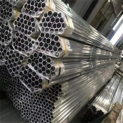 Naadloos 6063 Aluminium buis 80mm Od 6mm Dikte Astm Sliver Kleur