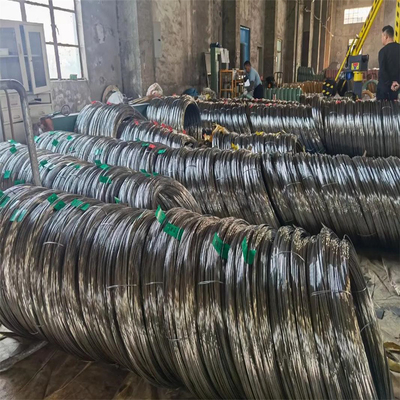 Austenitische roestvrijstalen draden hoge treksterkte hoge breuksterkte SS draden 0,1-14 mm Diameter Op maat gemaakte verpakking
