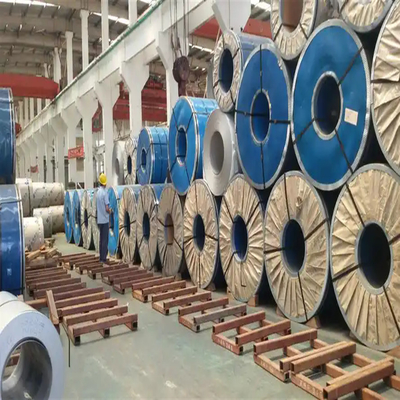 0.1-12 mm dikte roestvrijstalen spoelen in slibwitte afwerking voor zware machines