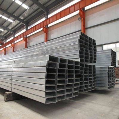 316 12# Structurele secties van roestvrij staal U-balk koudgewalst 5.5x53x120