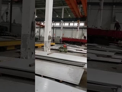 Vitrine van het magazijn van roestvrij staalplaten