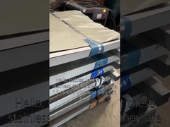 Bestelde stapeling van roestvrijstalen platen